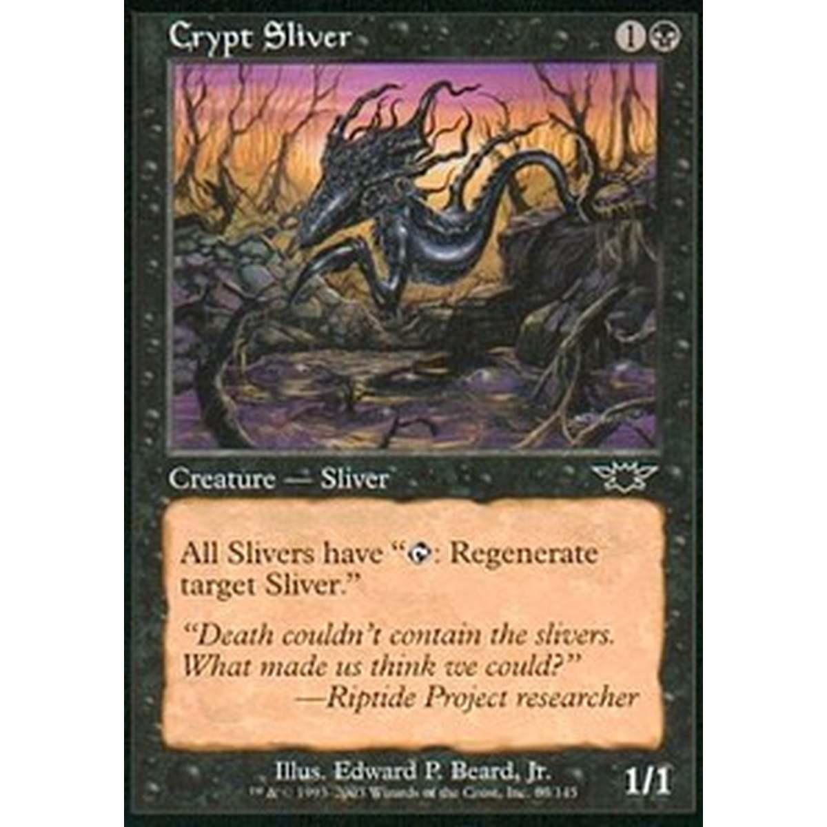 Crypt Sliver - Tramutante della Cripta - [LGN] [EX] [Foil]