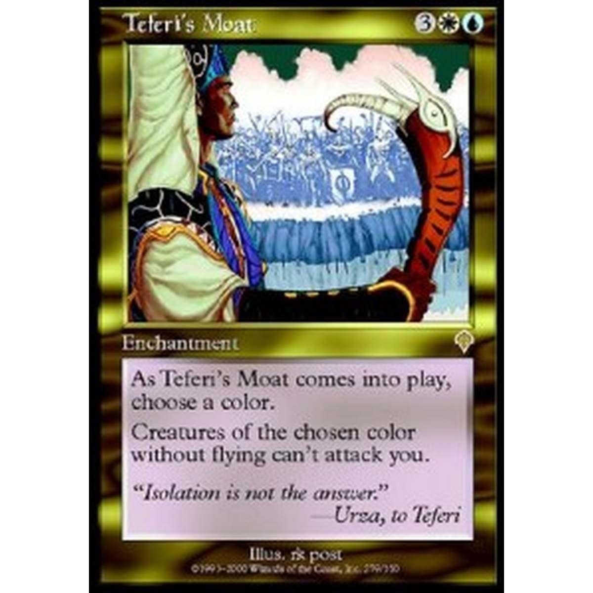Teferi's Moat - Fossato di Teferi - [INV] [GD] [Foil]
