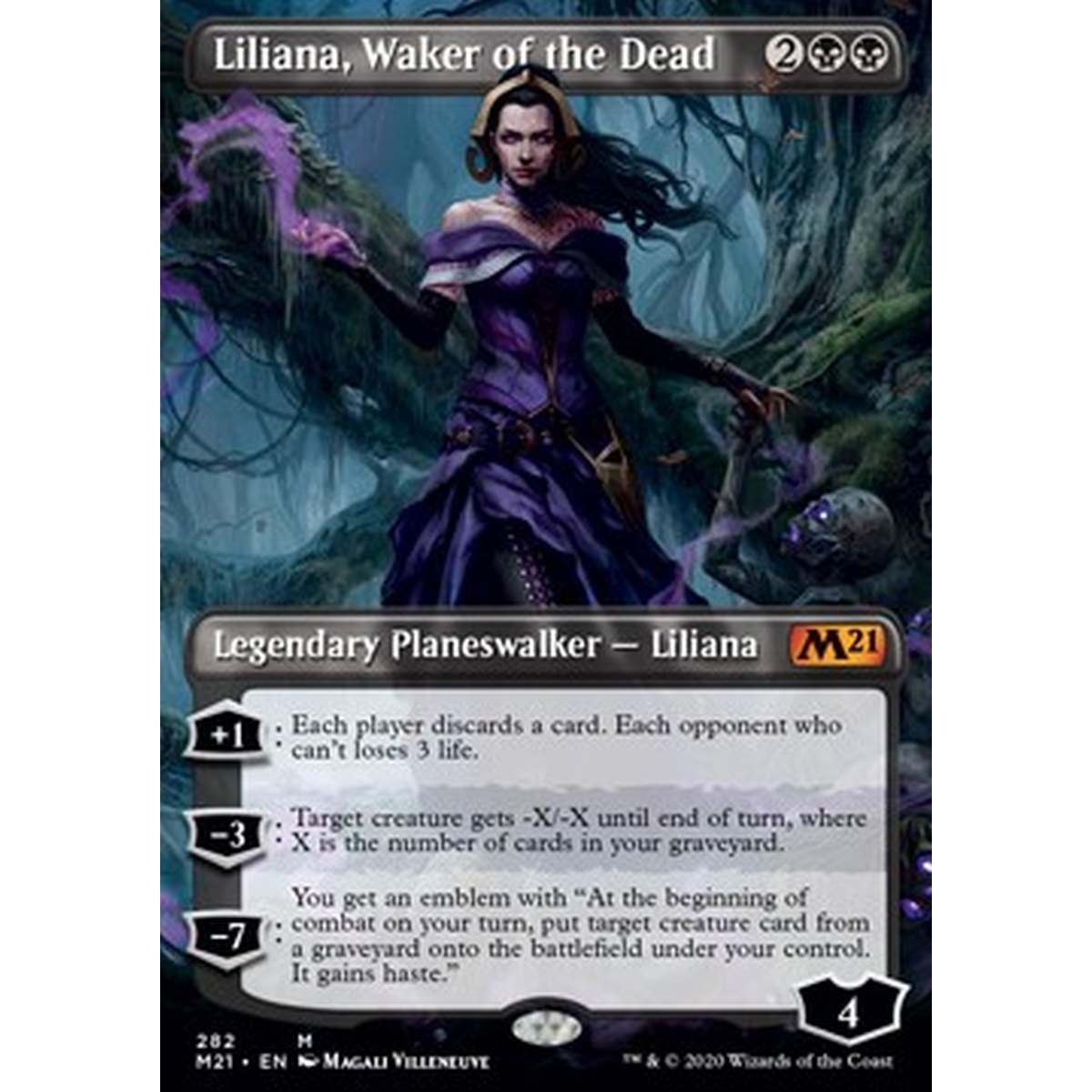 Liliana, Waker of the Dead (V.1) - Liliana, Risvegliatrice dei Morti (V.1) - [XM21] [NM]