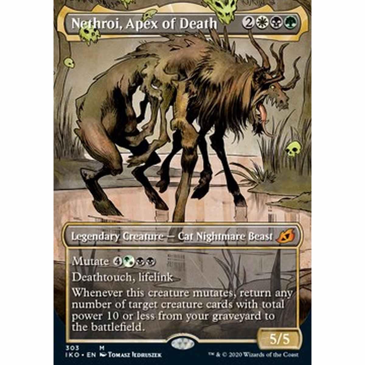 Nethroi, Apex of Death (V.1) - Nethroi, Alfa della Morte (V.1) - [XIKO] [NM] [Foil]