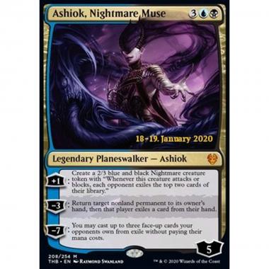 Ashiok, Nightmare Muse (V.2) - Ashiok, Ispiratore di Incubi (V.2) - [PTHB] [NM] [Foil]