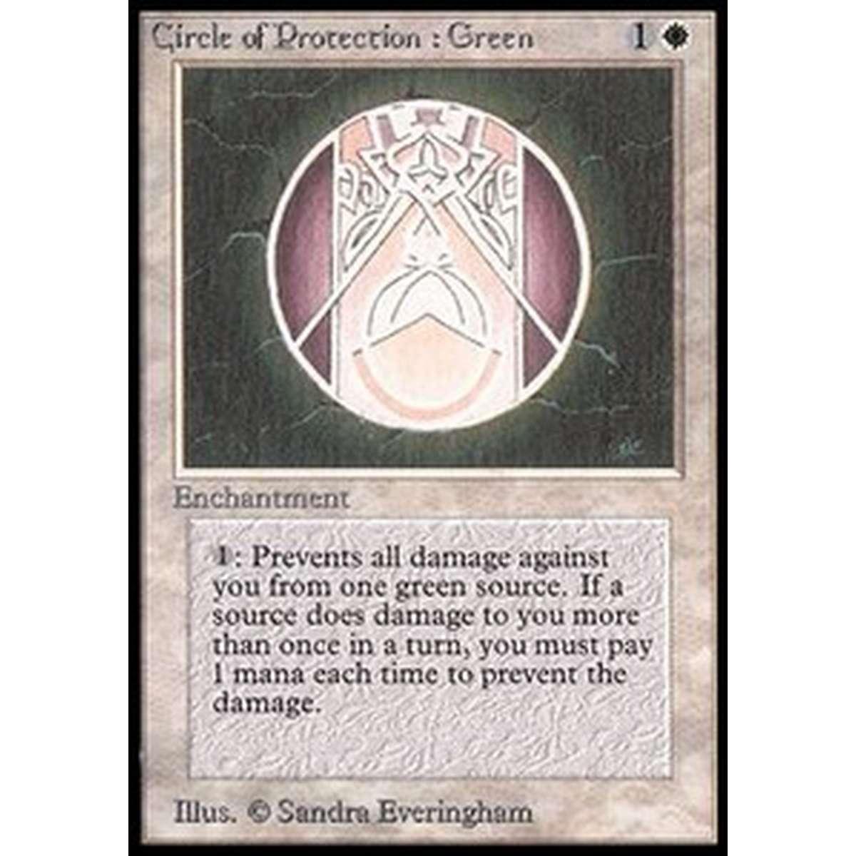 Circle of Protection: Green - Circle of Protection: Green - [LEB] [EX]