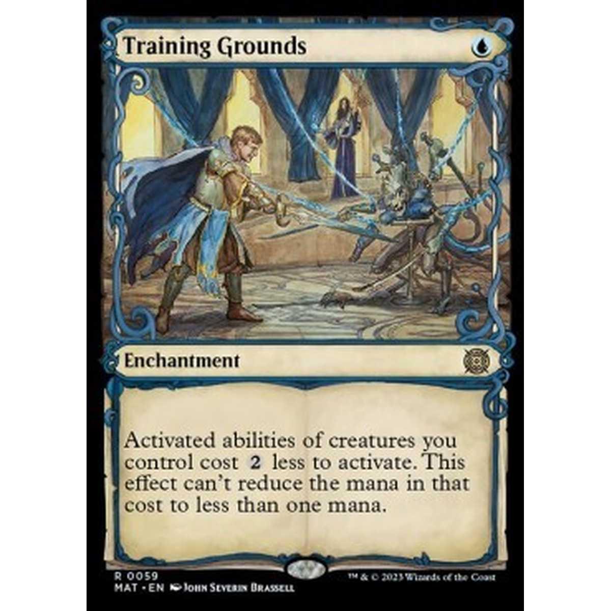 Training Grounds (V.1) - Training Grounds (V.1) - [XMAT] [NM] [Foil]