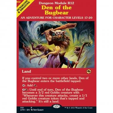 Den of the Bugbear - Den of the Bugbear - [XAFR] [NM]