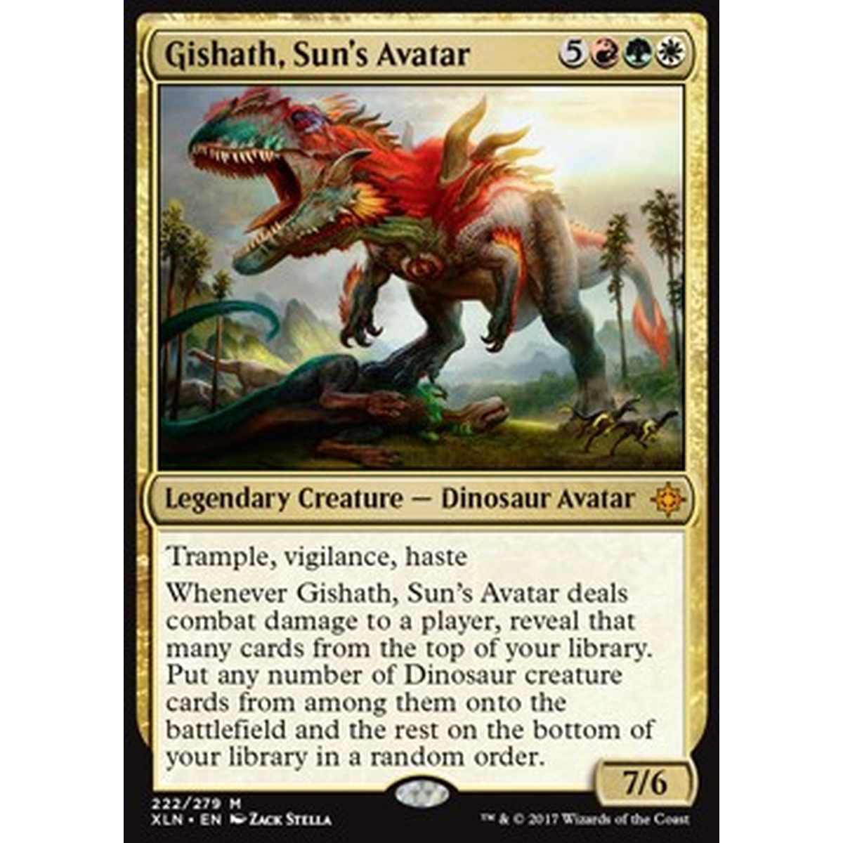 Gishath, Sun's Avatar - Gishath, Sun's Avatar - [XLN] [EX]