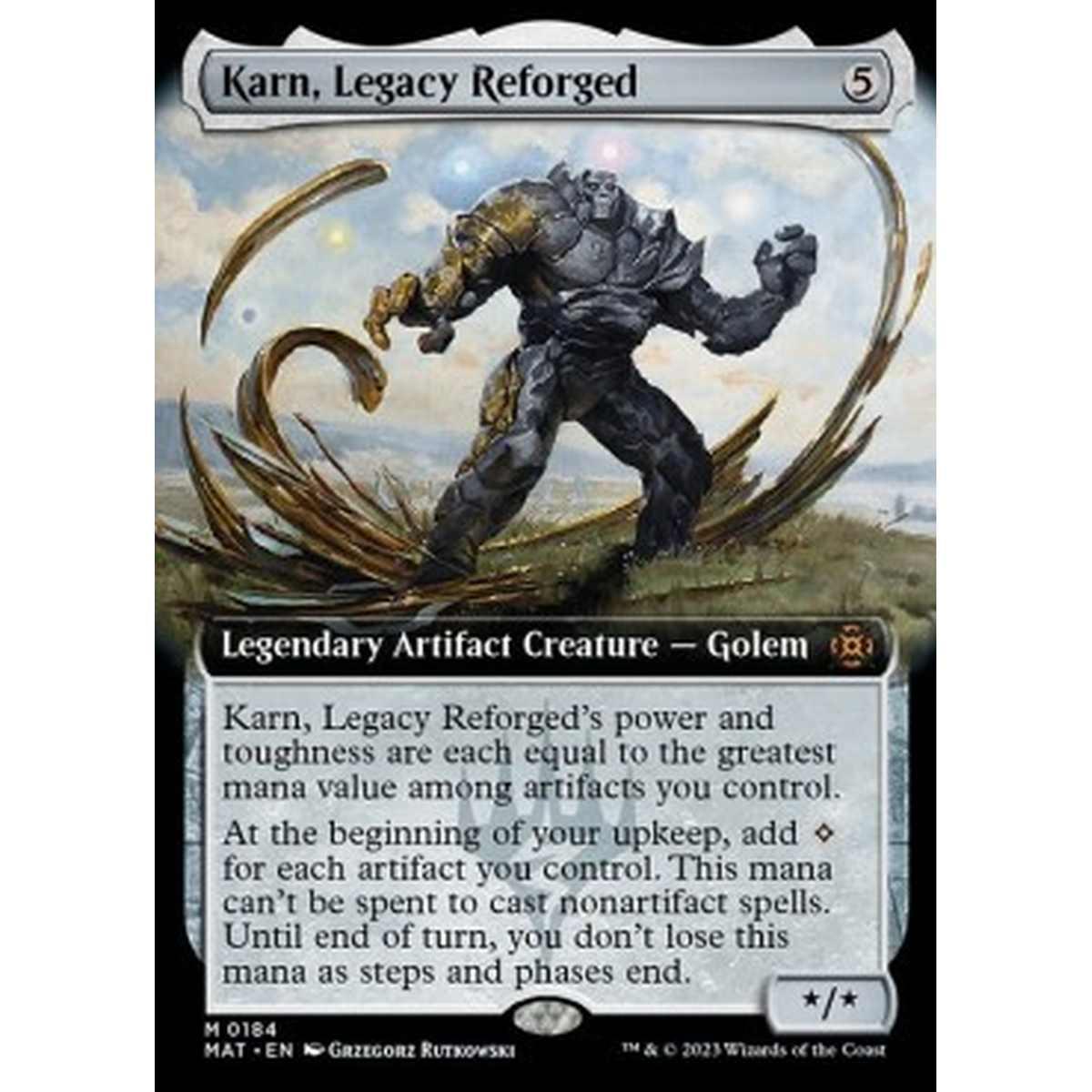 Karn, Legacy Reforged (V.3) - Karn, Legacy Reforged (V.3) - [XMAT] [NM]