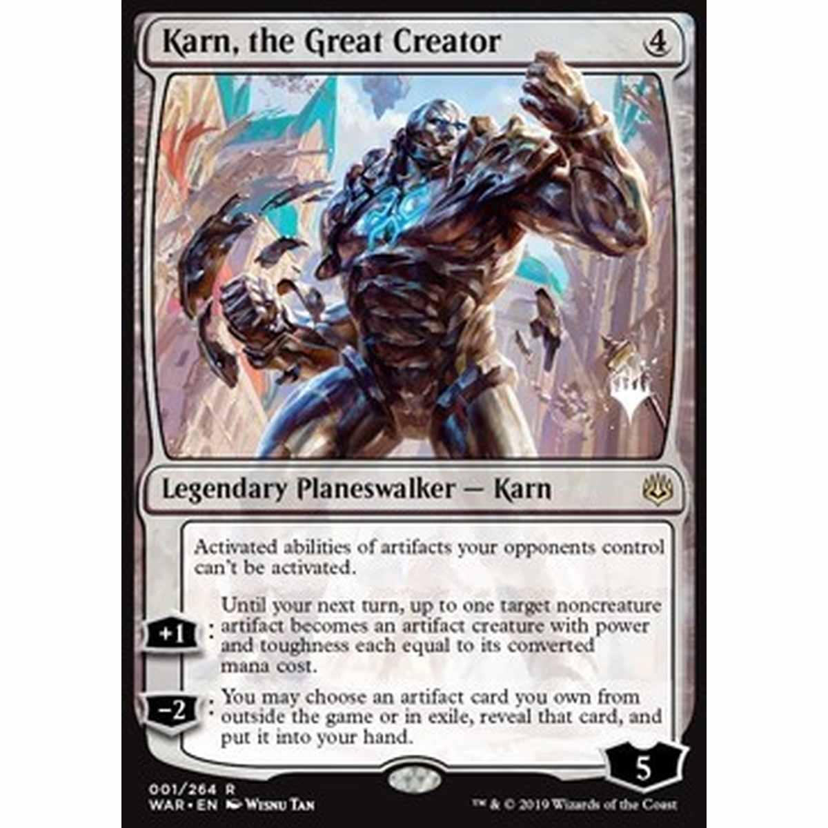 Karn, the Great Creator - Karn, il Grande Creatore - [PTHB] [NM] [Foil]