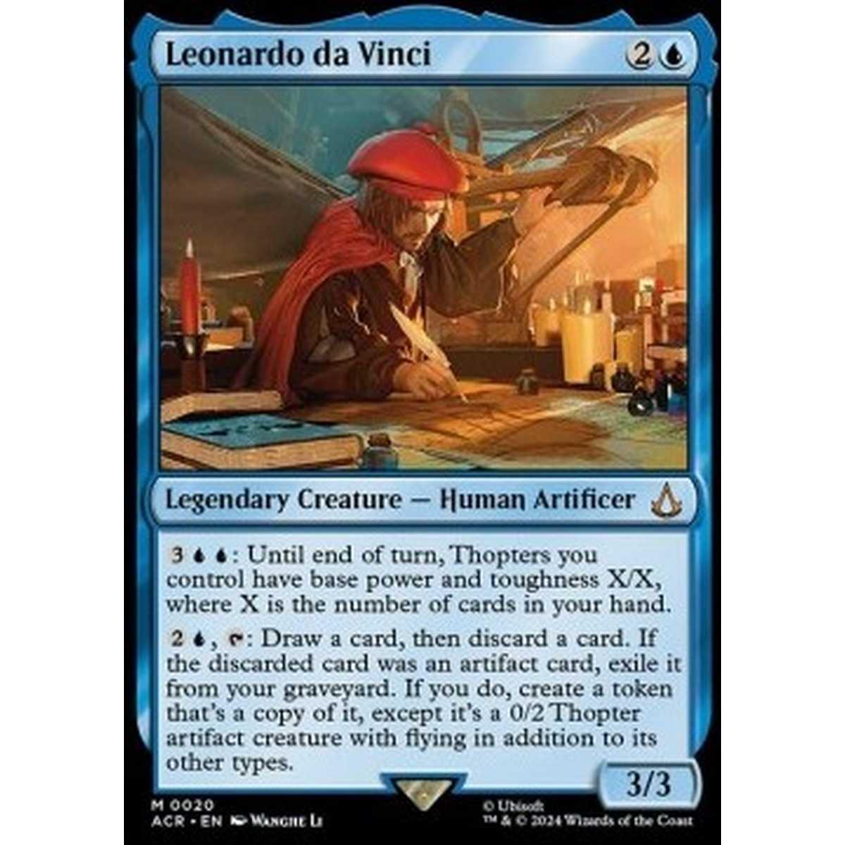 Leonardo da Vinci - Leonardo da Vinci - [ACR] [NM] [Foil]