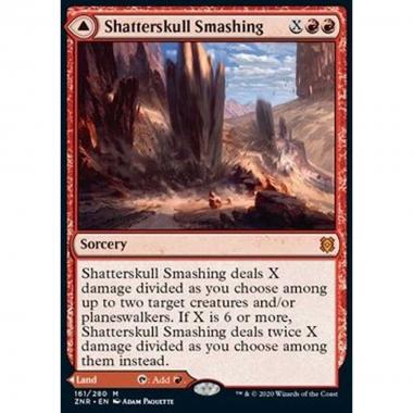Shatterskull Smashing // Shatterskull, the Hammer Pass - Shatterskull Smashing // Shatterskull, the Hammer Pass - [ZNR] [NM] [Foil]