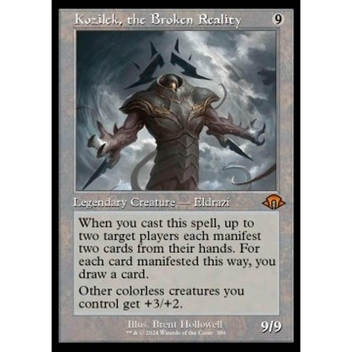 Kozilek, the Broken Reality (V.2) - Kozilek, the Broken Reality (V.2) - [XMH3] [NM]