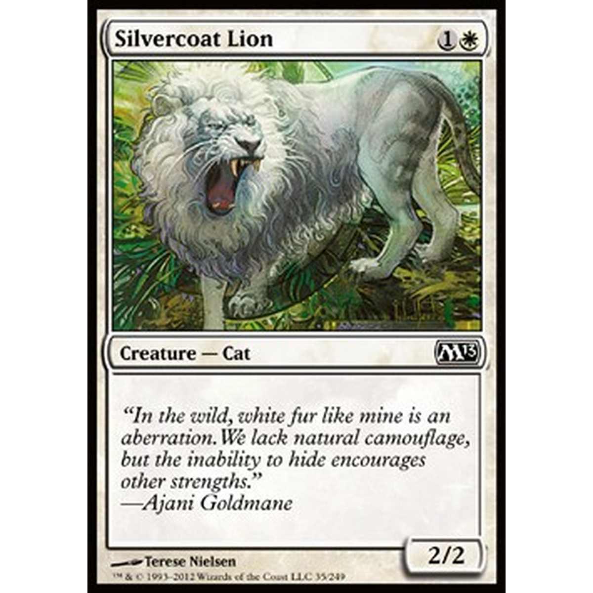 Silvercoat Lion - Leone dal Manto Argentato - [M13] [NM]