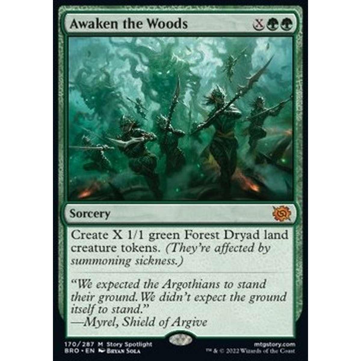 Awaken the Woods - Awaken the Woods - [BRO] [NM]