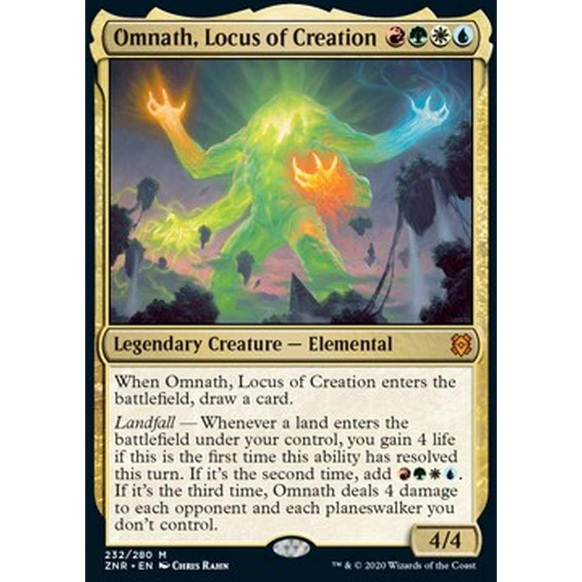 Omnath, Locus of Creation - Omnath, il Genesilocus - [ZNR] [NM] [Foil]