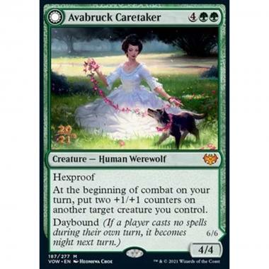 Avabruck Caretaker // Hollowhenge Huntmaster (V.1) - Custode di Avabruck // Capocaccia di Fossocavo (V.1) - [PVOW] [NM] [Foil]