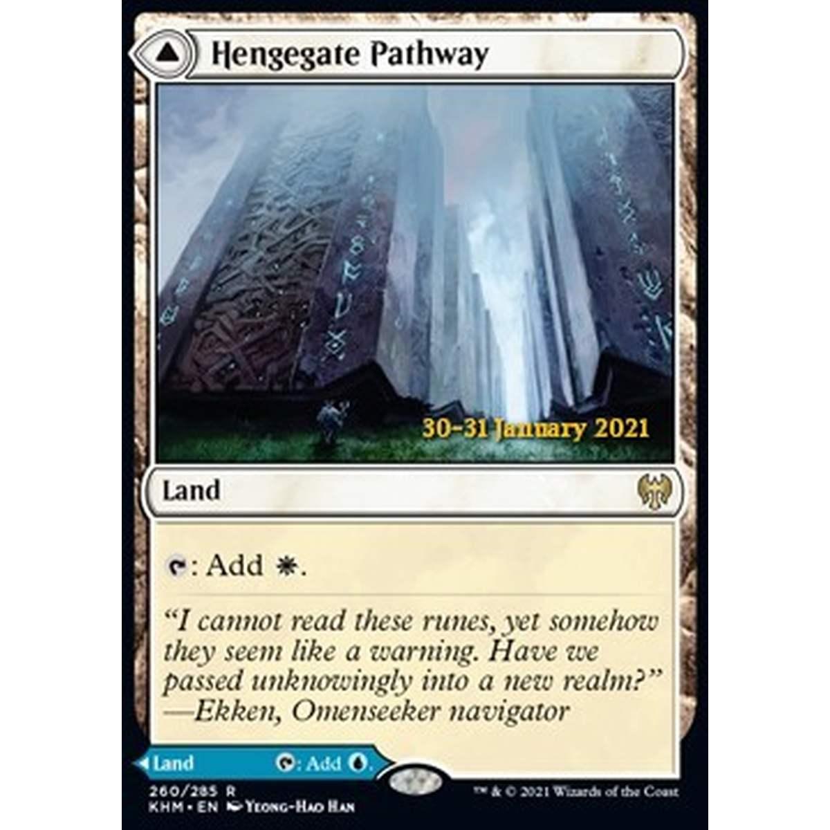 Hengegate Pathway // Mistgate Pathway - Cammino dei Cancelli Monolitici // Cammino dei Cancelli di Foschia - [PKHM] [NM] [Foil]