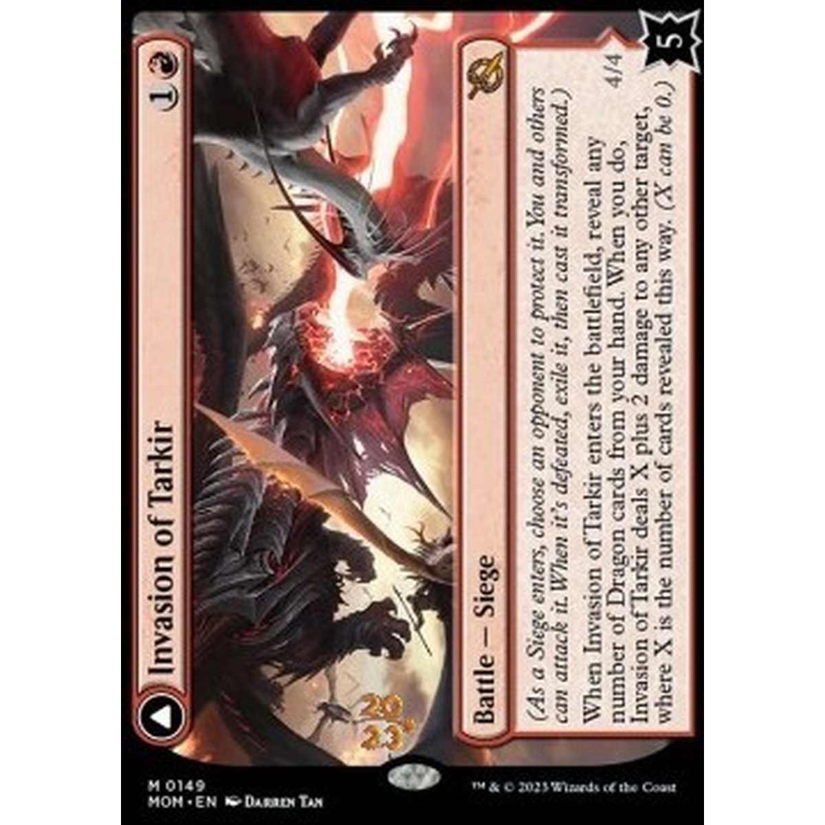 Invasion of Tarkir // Defiant Thundermaw (V.1) - Invasione di Tarkir // Mascella Tonante Spavalda (V.1) - [PMOM] [NM] [Foil]