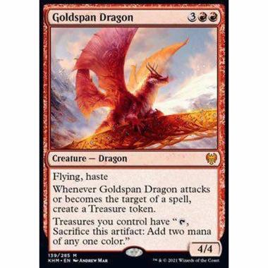 Goldspan Dragon - Goldspan Dragon - [KHM] [NM]