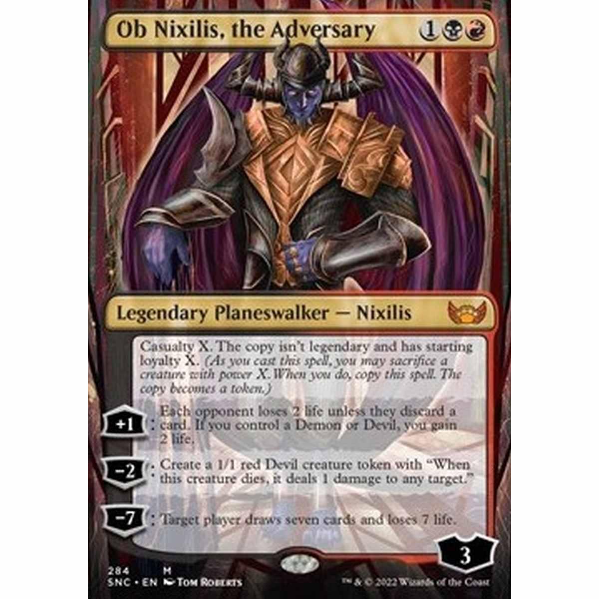 Ob Nixilis, the Adversary (V.1) - Ob Nixilis, the Adversary (V.1) - [XSNC] [NM]