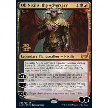 Ob Nixilis, the Adversary (V.1) - Ob Nixilis, l'Avversario (V.1) - [PSNC] [NM] [Foil]