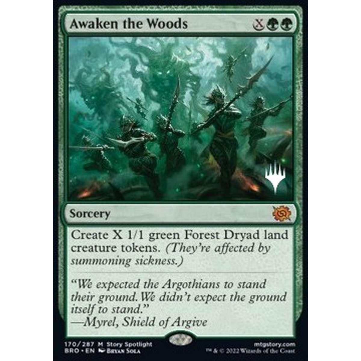 Awaken the Woods (V.2) - Risvegliare la Selva (V.2) - [PBRO] [NM] [Foil]