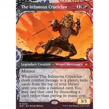 The Infamous Cruelclaw - The Infamous Cruelclaw - [XBLB] [NM] [Foil]