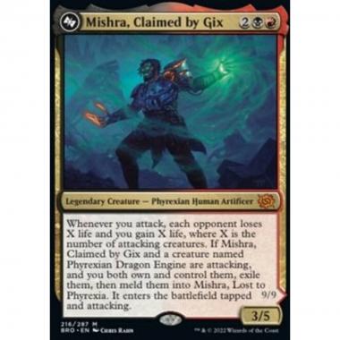 Mishra, Claimed by Gix // Mishra, Lost to Phyrexia - Mishra, Claimed by Gix // Mishra, Lost to Phyrexia - [BRO] [NM]