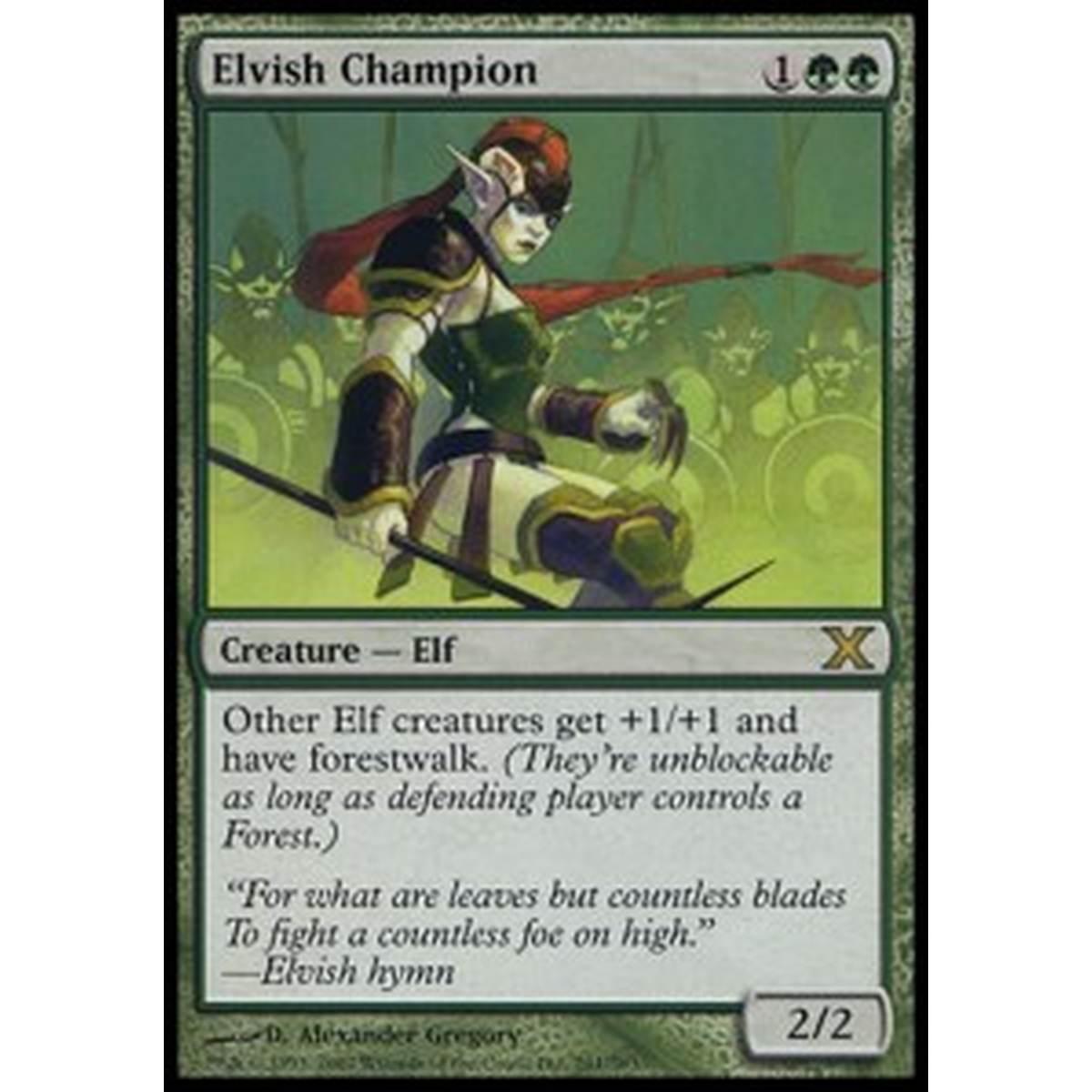 Elvish Champion - Campione Elfico - [10E] [EX]