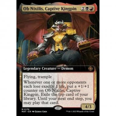Ob Nixilis, Captive Kingpin (V.3) - Ob Nixilis, Captive Kingpin (V.3) - [XMAT] [NM]