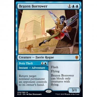 Brazen Borrower // Petty Theft - Brazen Borrower // Petty Theft - [ELD] [NM] [Foil]