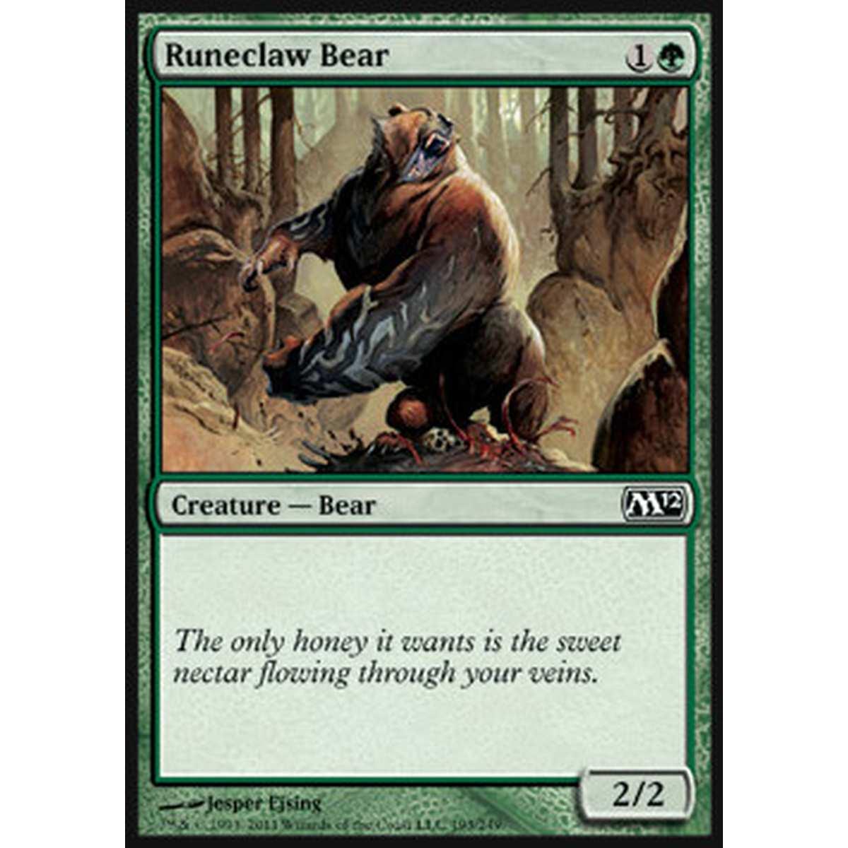 Runeclaw Bear - Orso Zampa di Runa - [M12] [NM]