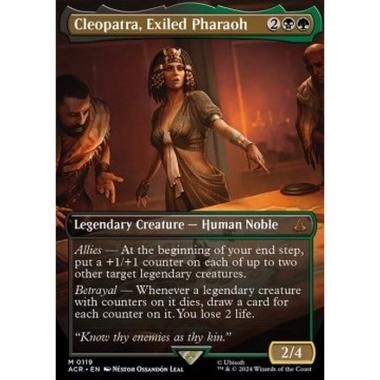 Cleopatra, Exiled Pharaoh (V.1) - Cleopatra, Exiled Pharaoh (V.1) - [XACR] [NM]