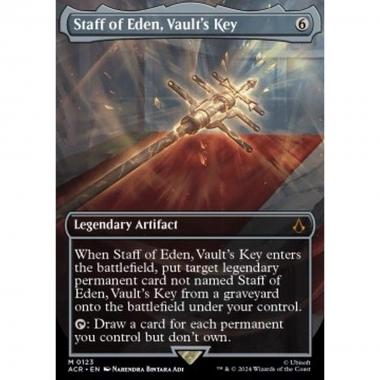 Staff of Eden, Vault's Key (V.1) - Staff of Eden, Vault's Key (V.1) - [XACR] [NM] [Foil]