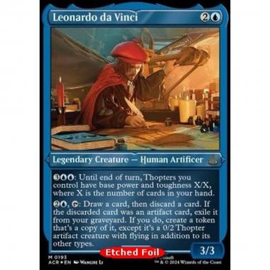 Leonardo da Vinci (V.2) - Leonardo da Vinci (V.2) - [XACR] [NM] [Foil]