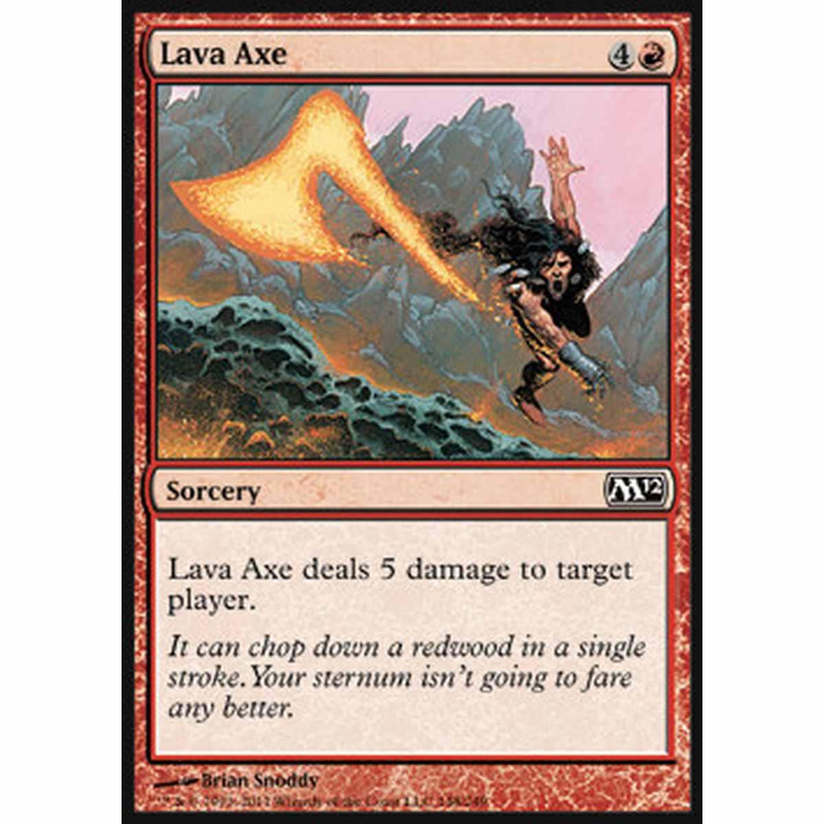 Lava Axe - Ascia di Lava - [M12] [NM]