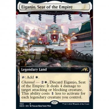 Eiganjo, Seat of the Empire (V.2) - Eiganjo, Seat of the Empire (V.2) - [XNEO] [NM] [Foil]