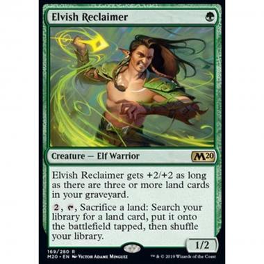 Elvish Reclaimer - Rivendicatore Elfico - [M20] [NM] [Foil]