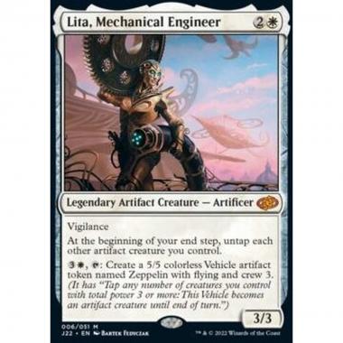 Lita, Mechanical Engineer - Lita, Mechanical Engineer - [J22] [NM]