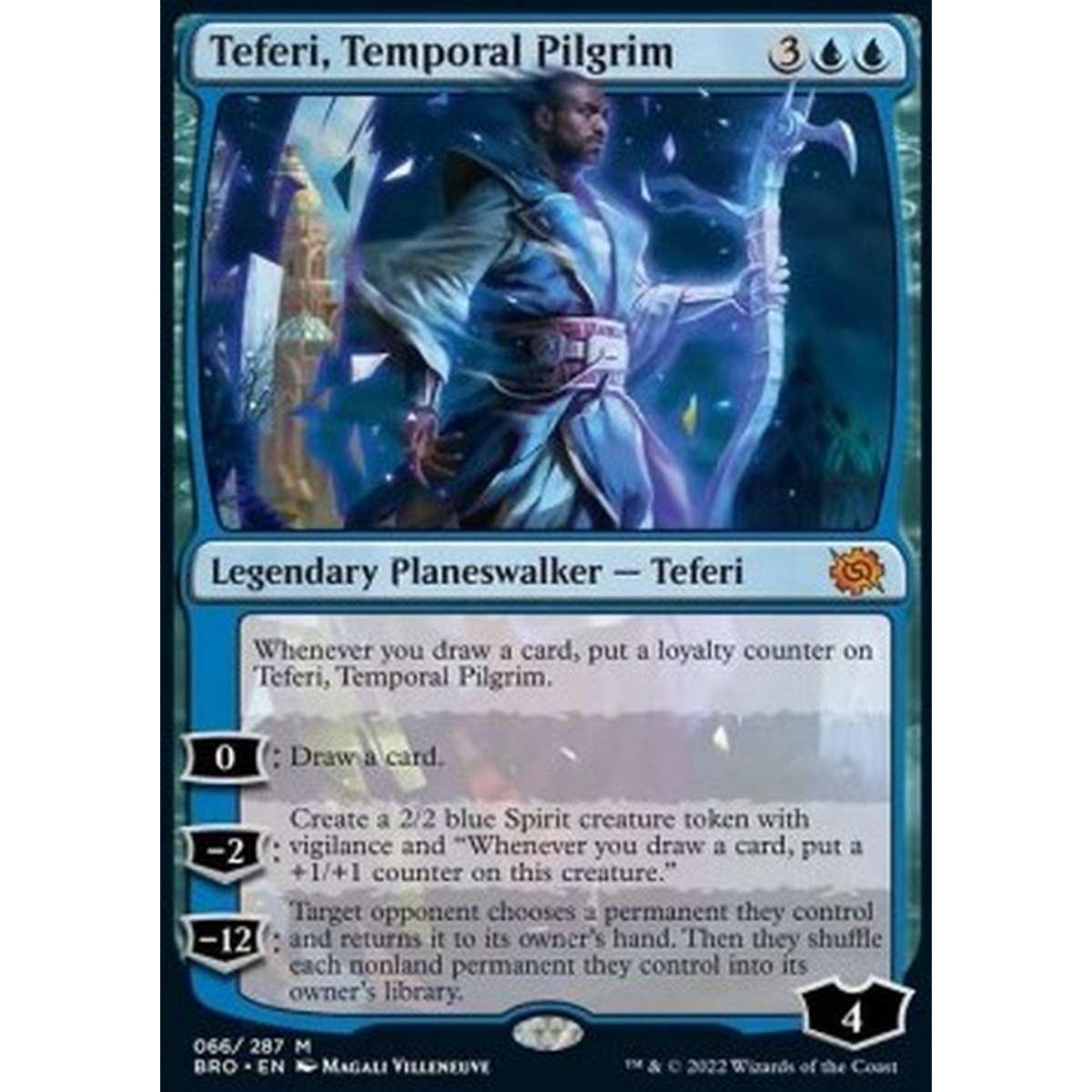 Teferi, Temporal Pilgrim - Teferi, Temporal Pilgrim - [BRO] [NM] [Foil]