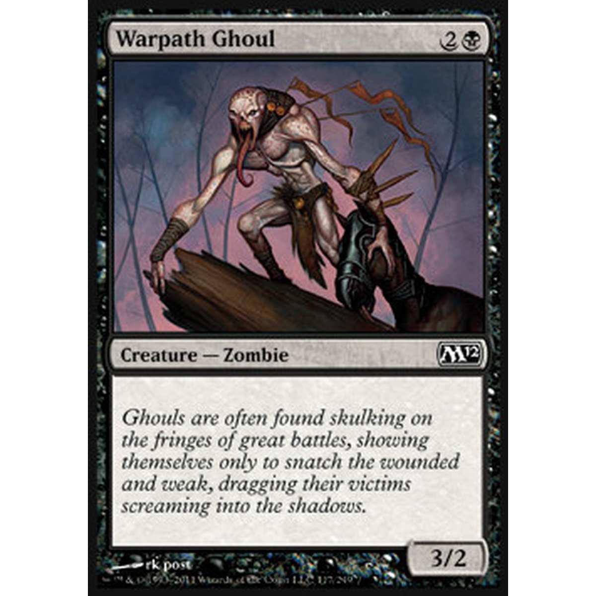 Warpath Ghoul - Ghoul sul Sentiero di Guerra - [M12] [NM]