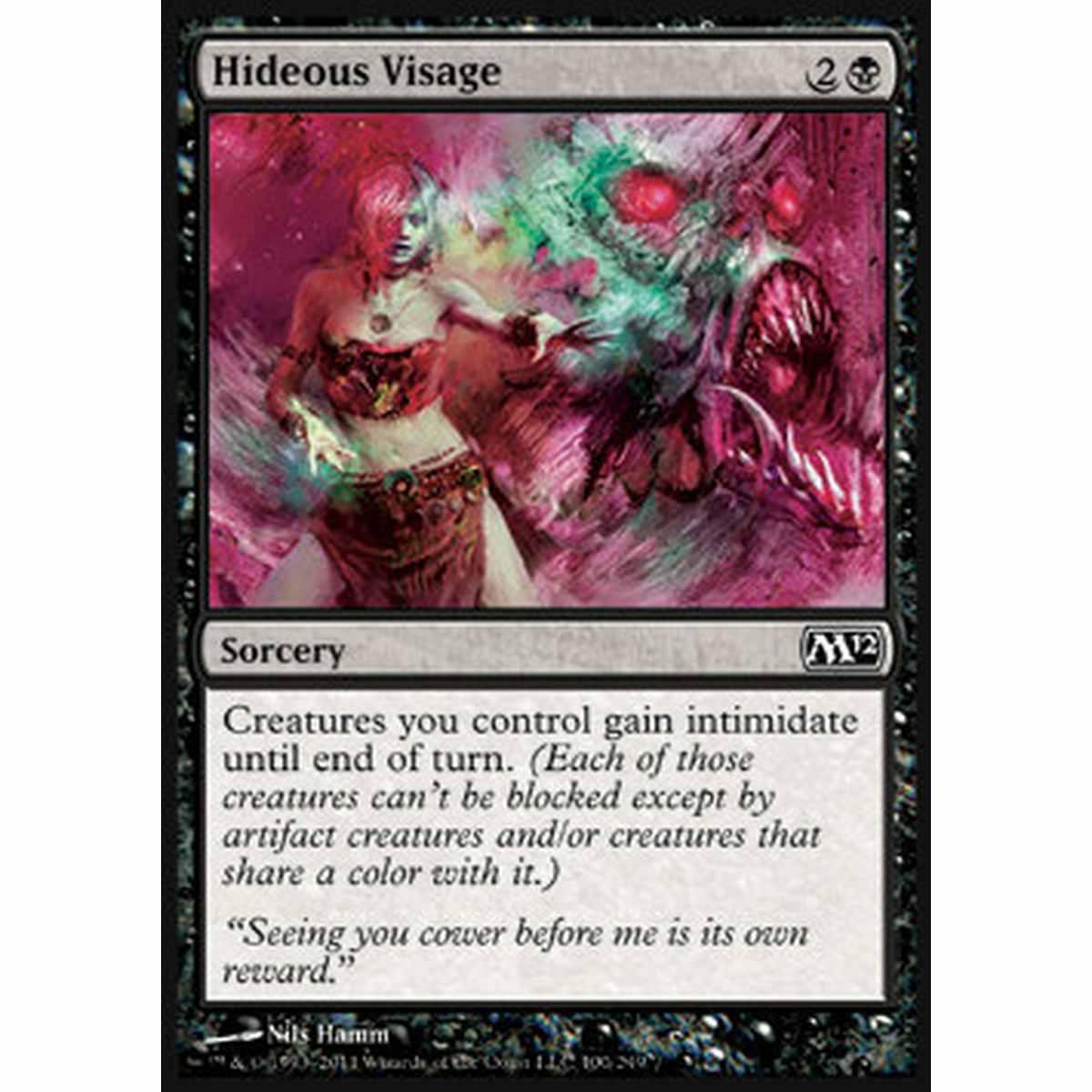 Hideous Visage - Viso Ripugnante - [M12] [NM]