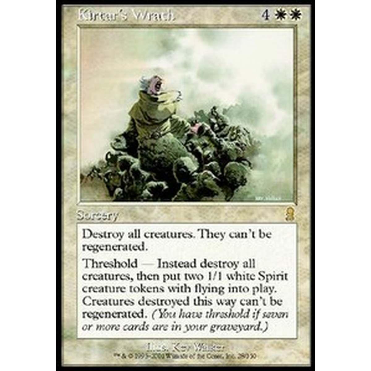 Kirtar's Wrath - Kirtar's Wrath - [ODY] [EX] [Foil]