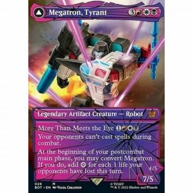 Megatron, Tyrant // Megatron, Destructive Force (V.2) - Megatron, Tyrant // Megatron, Destructive Force (V.2) - [BOT] [NM]