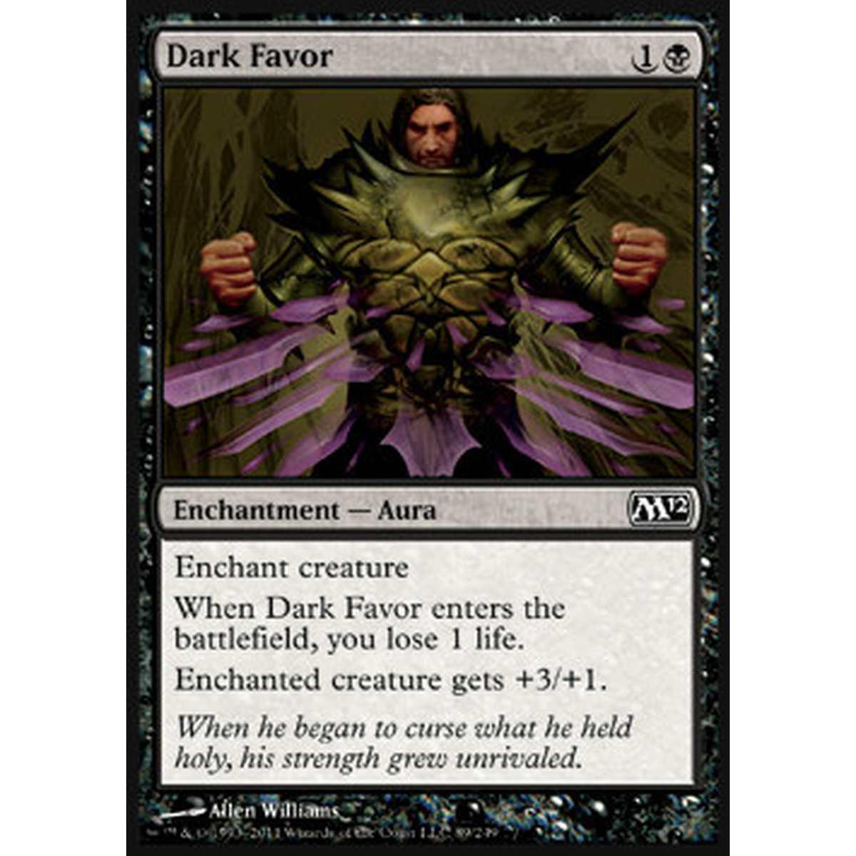 Dark Favor - Benevolenza Oscura - [M12] [NM]