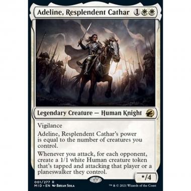 Adeline, Resplendent Cathar - Adeline, Catara Splendente - [MID] [NM] [Foil]