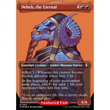 Neheb, the Eternal (V.3) - Neheb, the Eternal (V.3) - [XCMM] [NM] [Foil]
