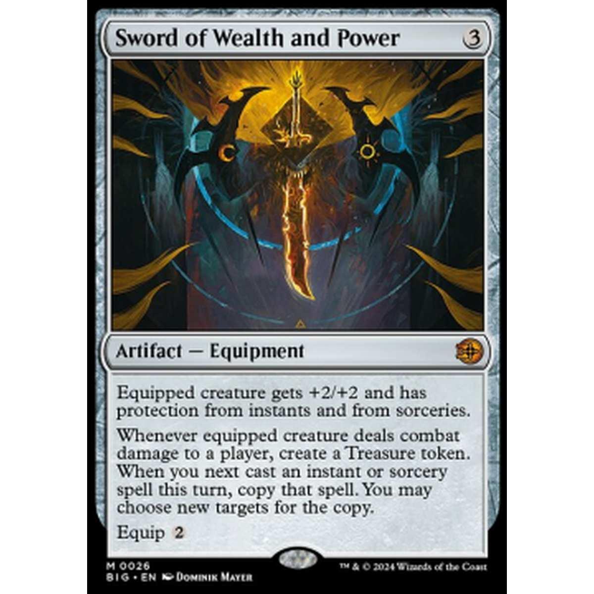 Sword of Wealth and Power (V.1) - Sword of Wealth and Power (V.1) - [BIG] [NM]