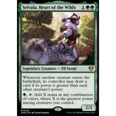Selvala, Heart of the Wilds - Selvala, Heart of the Wilds - [CMM] [NM]