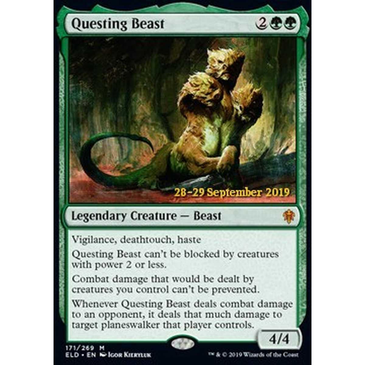 Questing Beast (V.1) - Bestia dei Cimenti (V.1) - [PELD] [NM] [Foil]