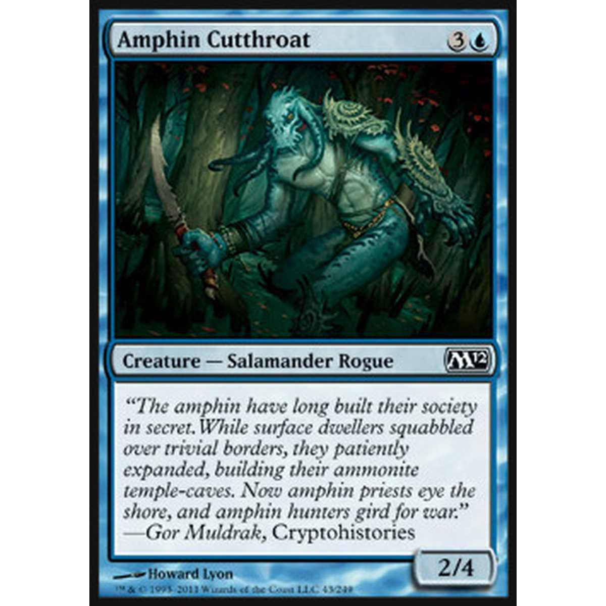 Amphin Cutthroat - Tagliagole Amphin - [M12] [NM]