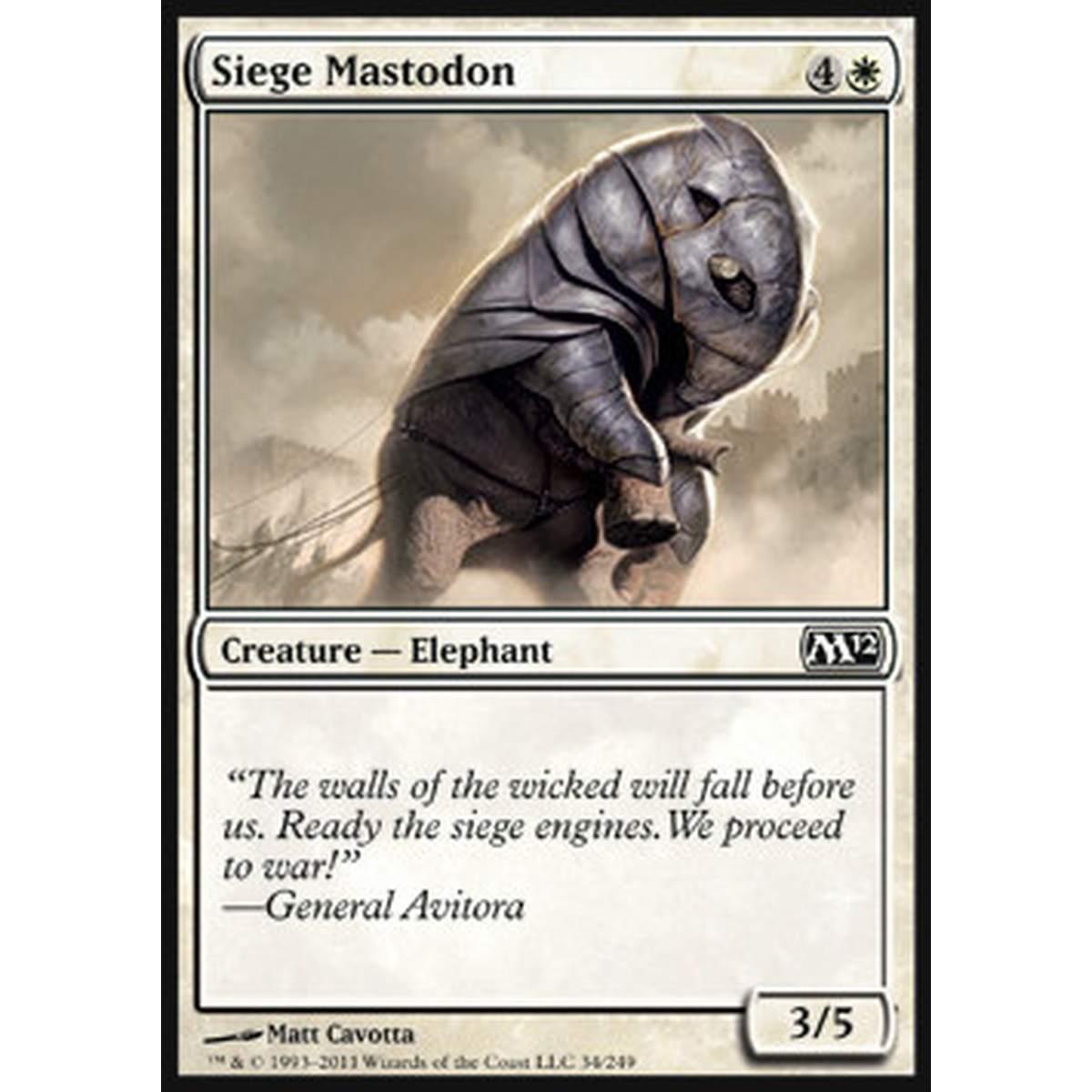 Siege Mastodon - Mastodonte da Assedio - [M12] [NM]